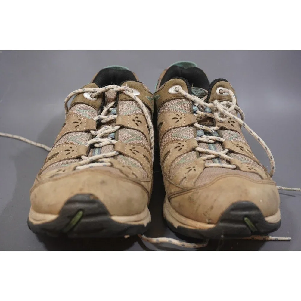 Oboz Mystic Low BDry Waterproof Hiking Shoes Bluebell Brown Women’s Size 8
